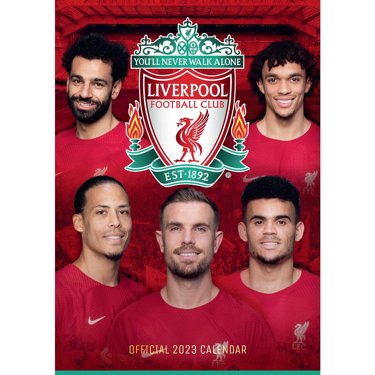 Liverpool fc Liverpool Fc 2024 A3 Calendar Pyramiden Sport